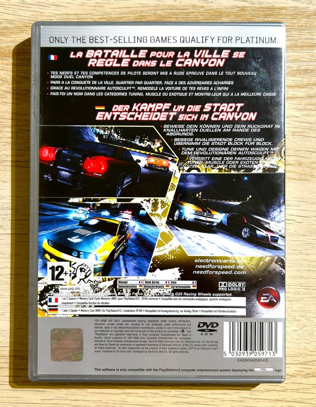 Sony Jeux: Need for Speed Carbon PS2 – D'occasion à St. Gallen par Alpine.Arcade 1