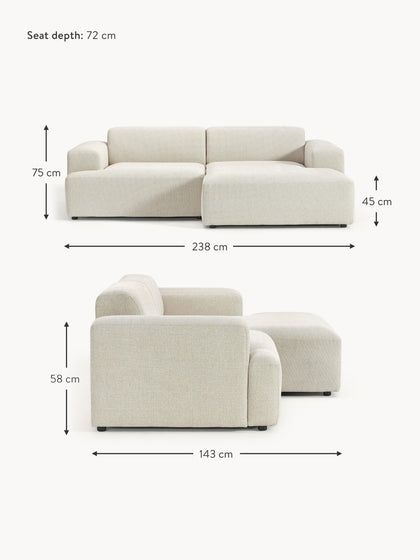 Westwing Divani: Melva Ecksofa (3-Sitzer)CHF 2'999-40% – Nuovo (secondo la descrizione) da Otelfingen venduto da Yvonne_Outlet 6
