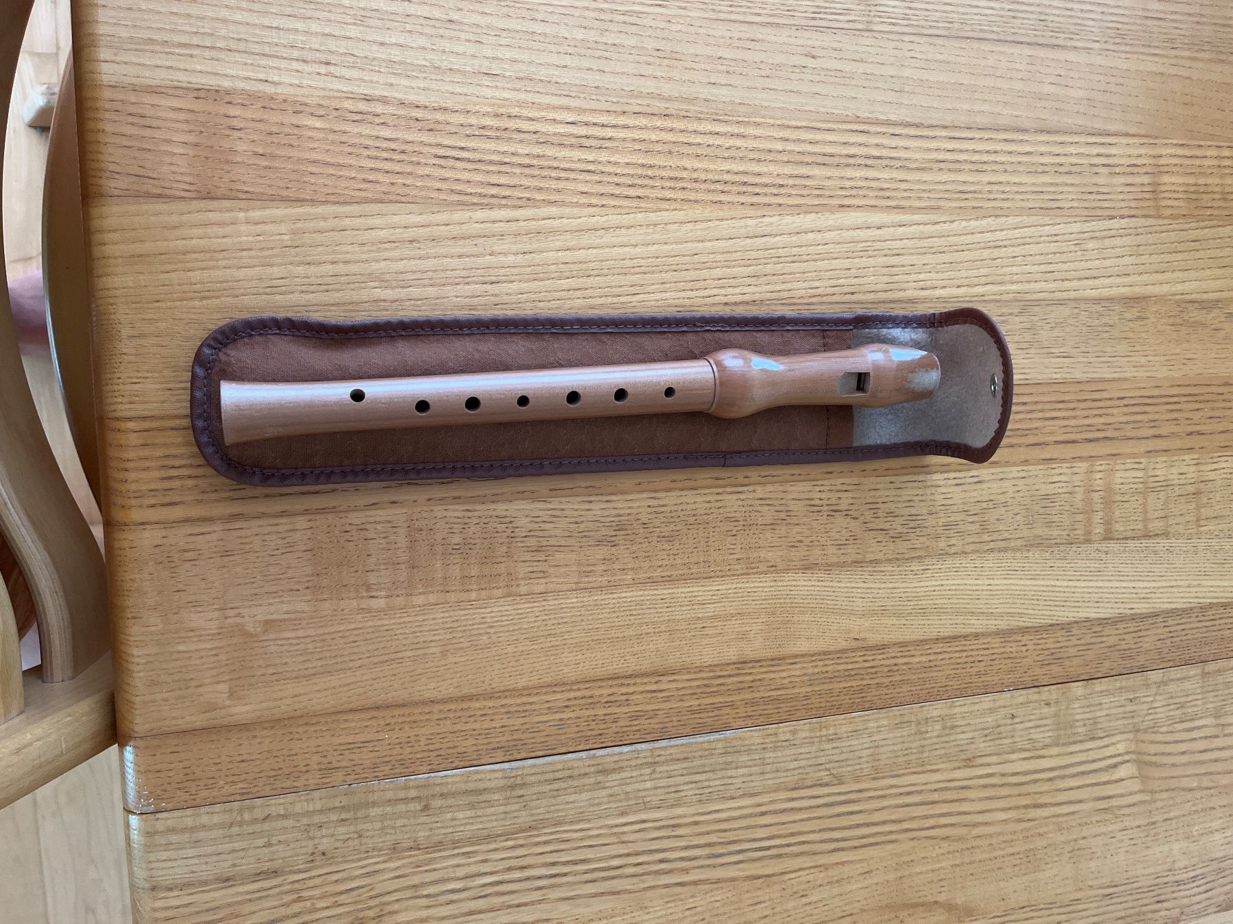 Strumenti musicali: Blockflöte mit Etui Holz gute Zustand – Usato da Kloten venduto da Eberhard84