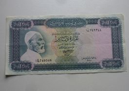 Libyen ++ 10 Dinars ND (1971/1972)