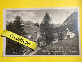 1925 Sta. Maria bei Pontresina und span. Turm