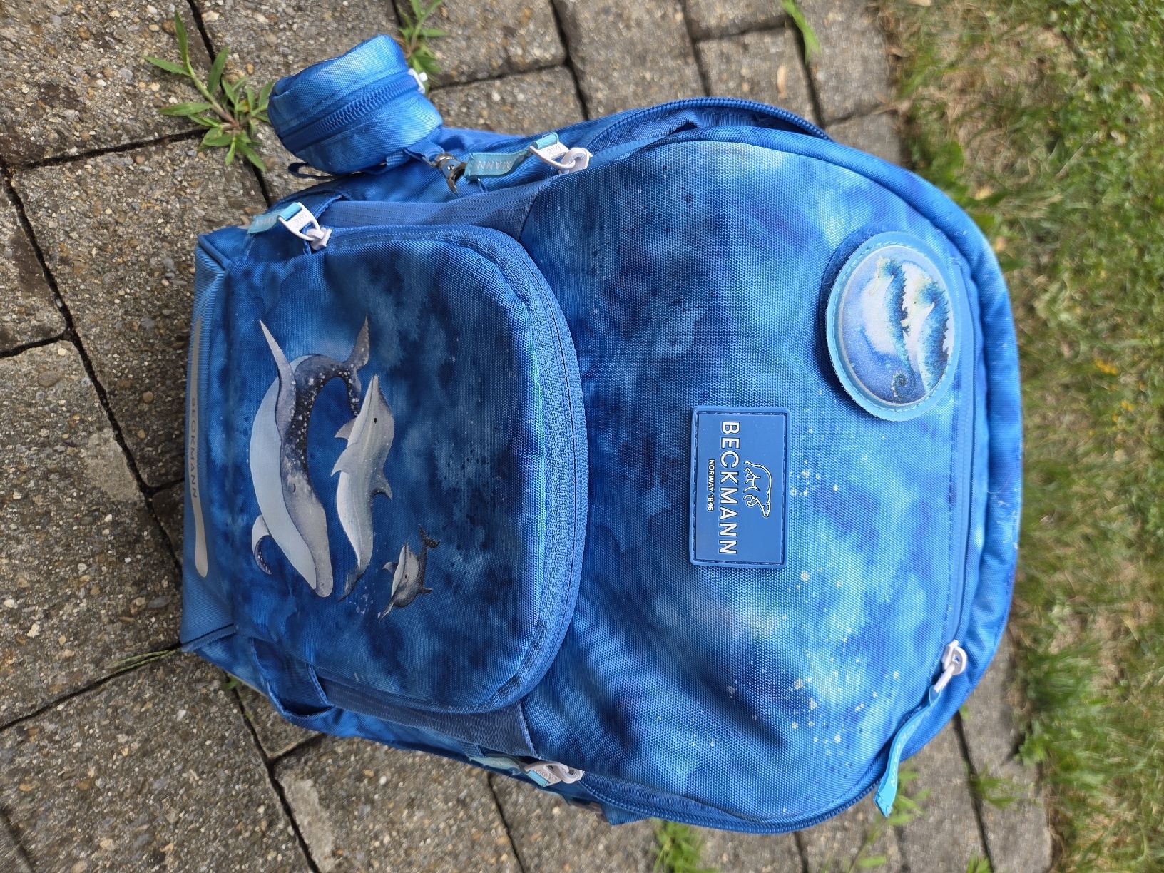 Sacs & sacs à dos: Beckmann Schulrucksack Set Ocean 22 l – D'occasion à Hünenberg See par Noops 3