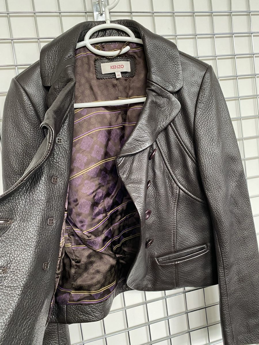 Jacken: KENZO Lederjacke / Gr. M – Gebraucht aus Balzers von styleee 5