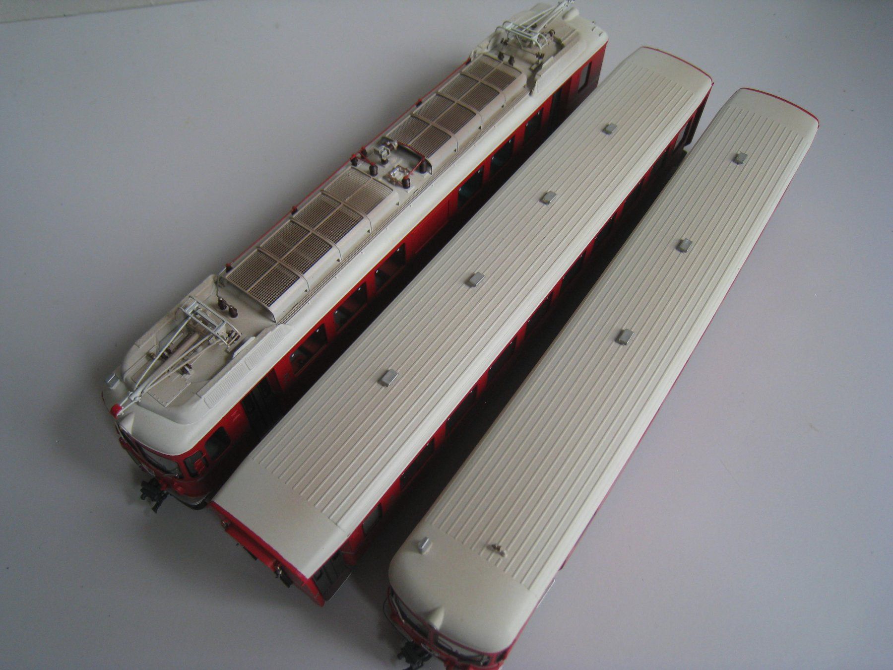Ferro-suisse Modelleisenbahnen: Ferro Suisse, Rhb Pendelzug Nummer 512, 3 teilig – Gebraucht aus Buchs ZH von swiss-train 5