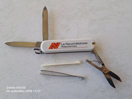 Petit Couteau suisse Victorinox "La Neuchâteloise" avec étui