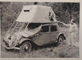 Citroën Traction  " Camping car "