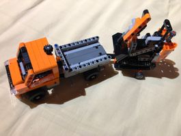 Lego technique Camionnette/Pelleteuse