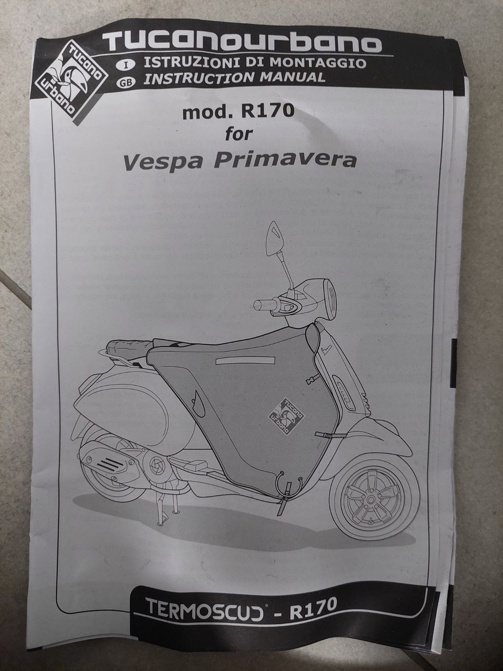 Tutti pezzi di ricambio per scooter: Cap de protection pour vespa – Usato da Ins venduto da car_k9kk 1