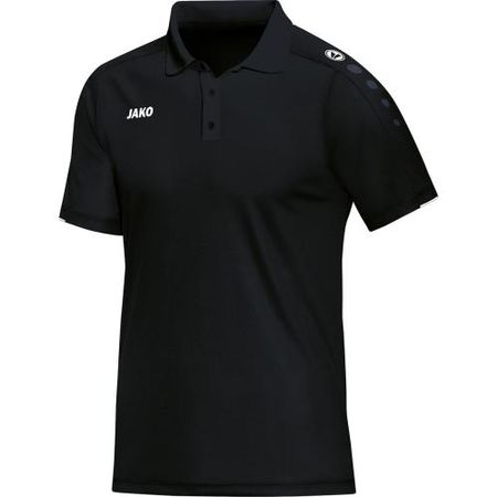 Jako Polo Classico - schwarz (Grösse: M)