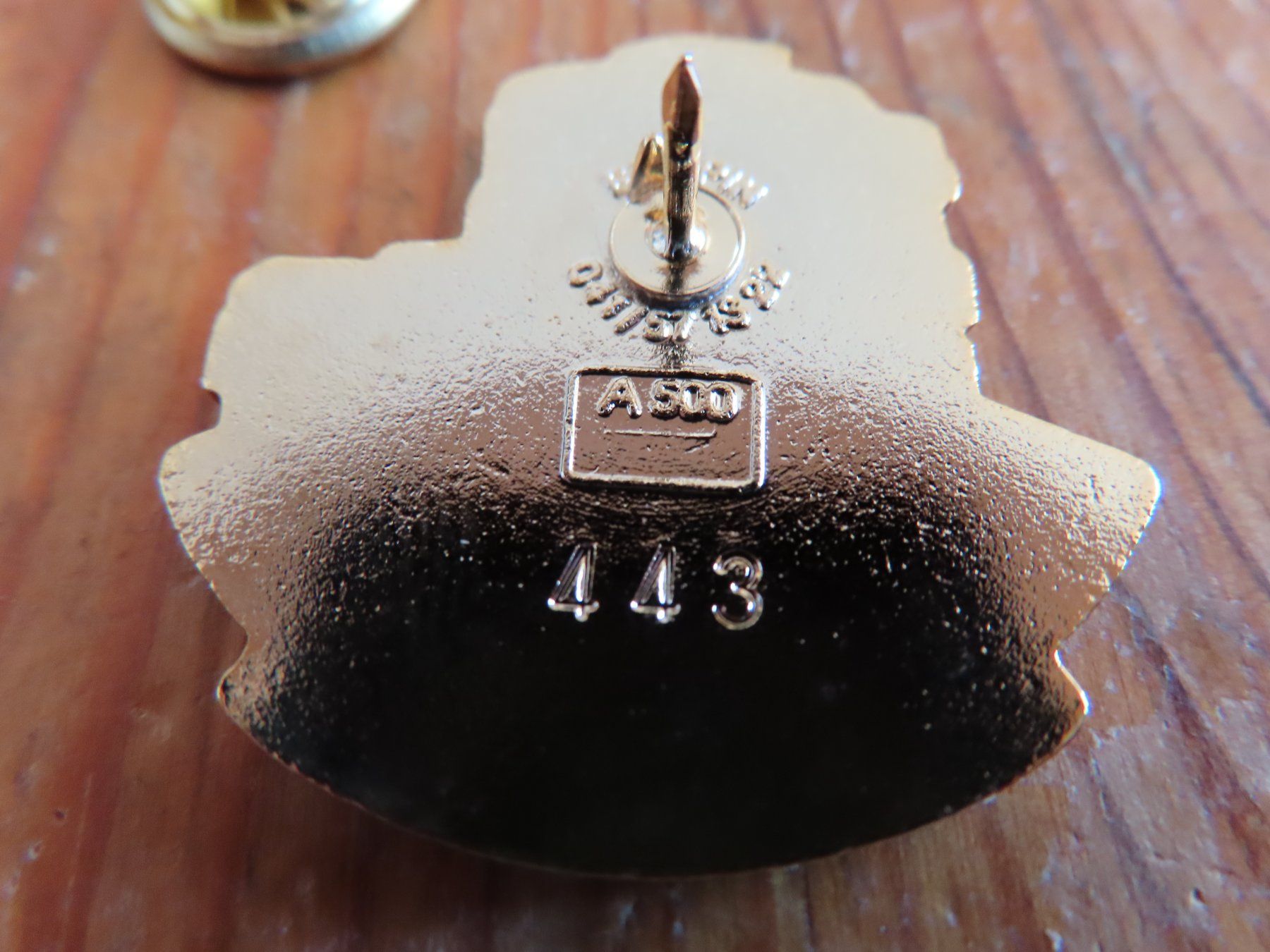 Saurer Placchette & Badge: 2 Pins Saurer Neuwertig – Usato da Egerkingen venduto da 190-48Turbostar 4