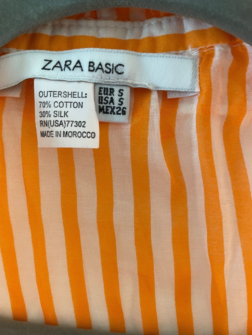 Zara Chemisiers: Zara Bluse Seide Gr.S – Neuf (Voir description) à Felben-Wellhausen par begean 1
