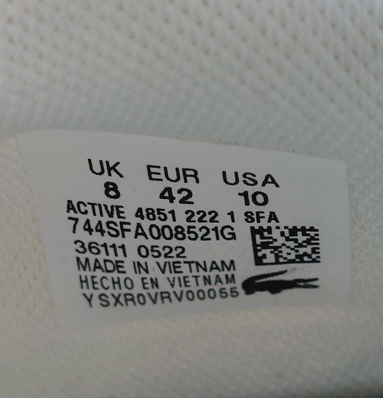 Lacoste Scarpe da uomo: LaCoste Sneakers in Weiss, Grösse 42 – Usato da Gelfingen venduto da sammythetammy 2