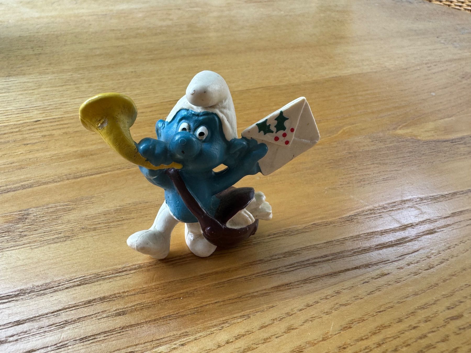 Figuren: Original Peyo Schlumpf - Briefträger-Schlumpf – Gebraucht aus Fislisbach von chili2006 2