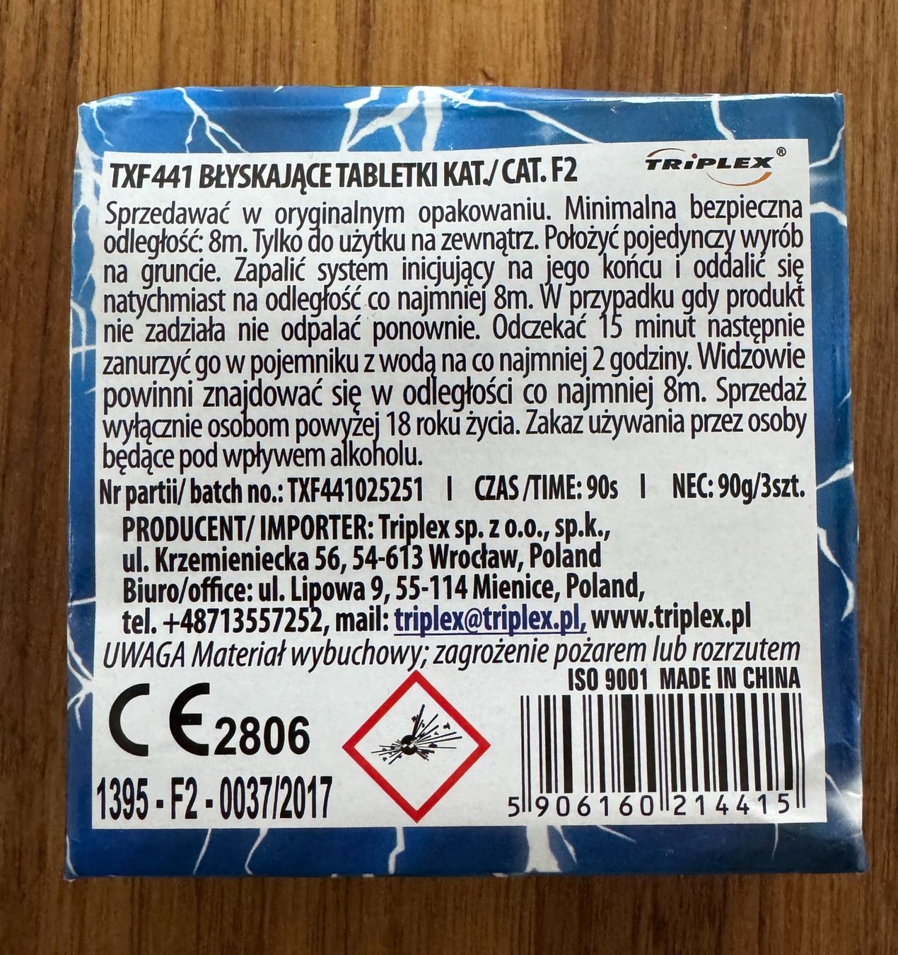 Tutti gli attrezzi: Feuerwerk Stroboskop 90 sek – Nuovo e nell'imballaggio originale da Uhwiesen venduto da sepp357 1