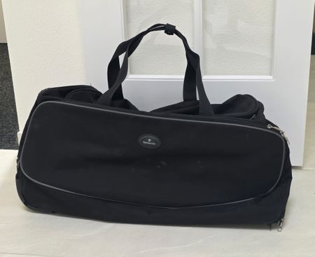 Reisetasche Samsonite schwarz Rollen guter Zustand
