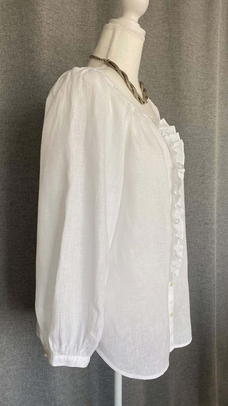 Ralph Lauren Camicette: Lauren Ralph Lauren Leinenbluse Grösse M – Usato da Oberwil BL venduto da Leni-Mischi 2