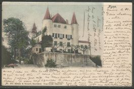 Carte P de 1904 ( Nyon / Le Château )