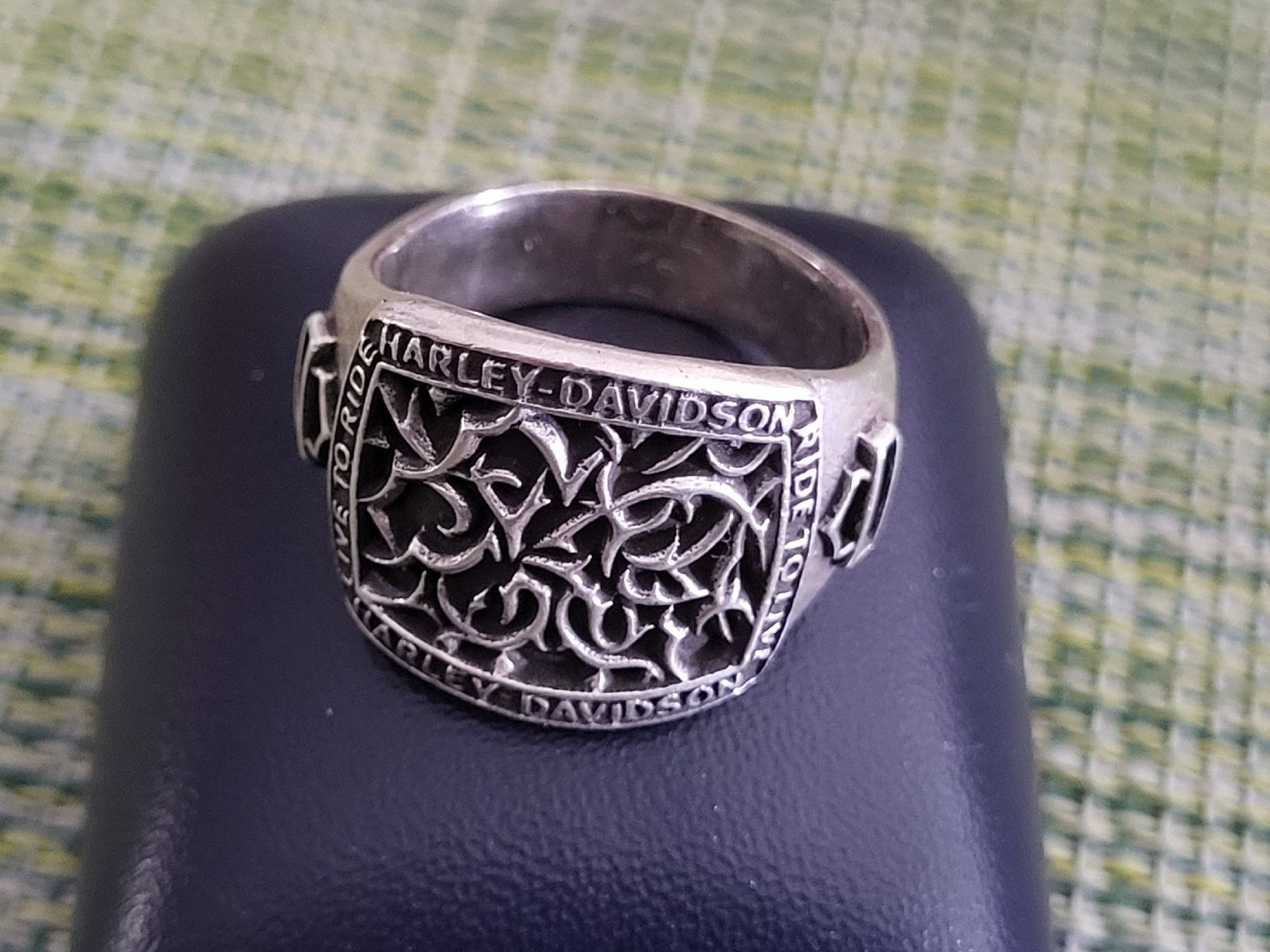 Harley-Davidson Anelli: Harley Davidson Ring, Silber 925, Herrenring, Top Zustand! – Nuovo (secondo la descrizione) da Oberglatt ZH venduto da watchkurt 1