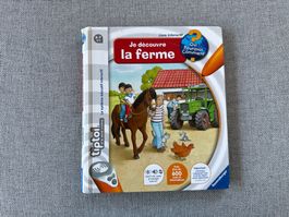 tiptoi Je découvre la ferme Bauernhof französisch