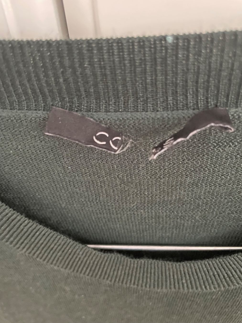 Cos Maglioni & Felpe: COS 100% Wolle Petrolgrün Volant Ärmel Pullover – Usato da Zürich venduto da Sarazrh 4