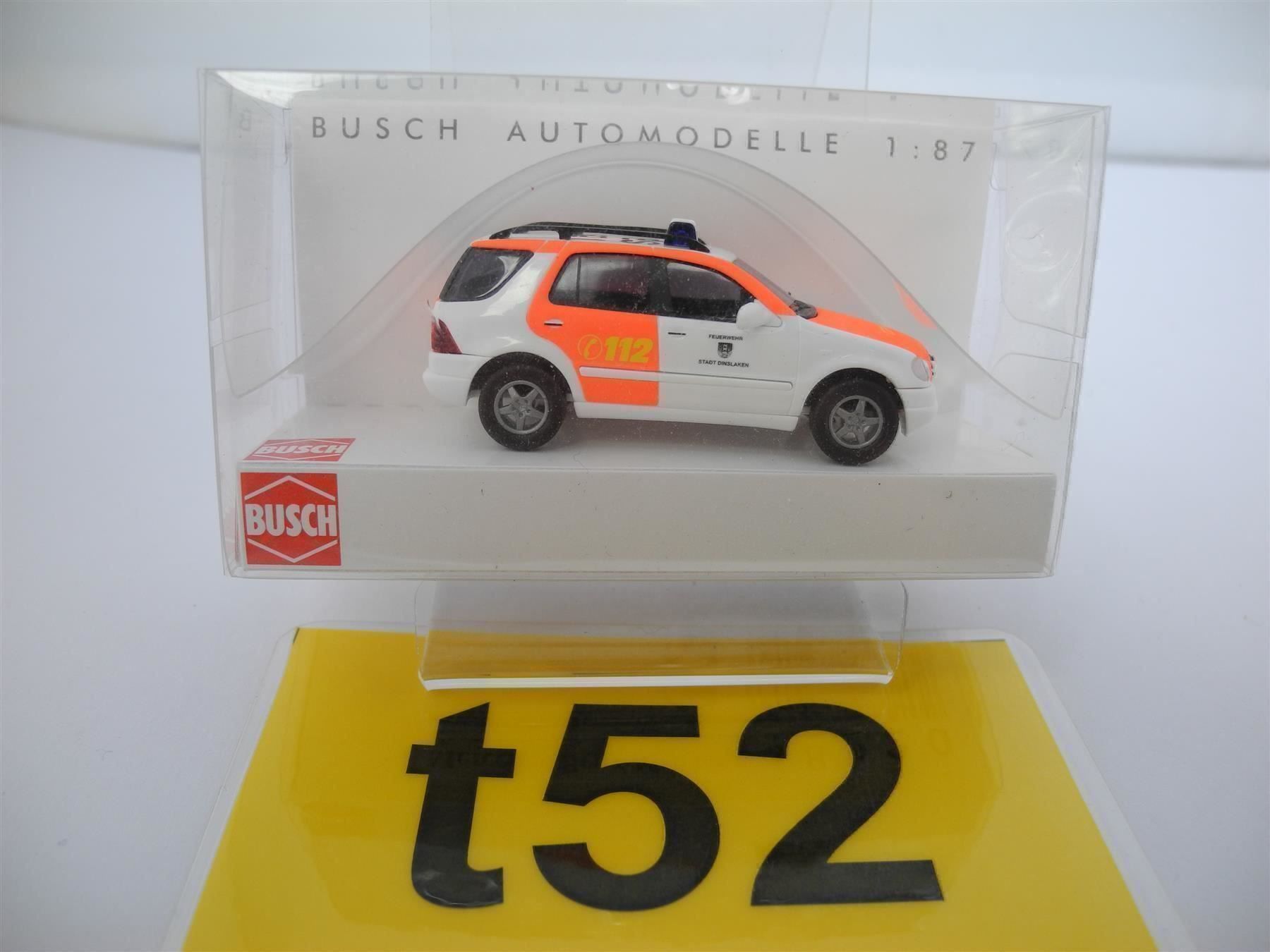 Busch Modellini d'auto: Busch 48520 "FW Notarzt", Nr. t52 – Nuovo e nell'imballaggio originale da Kottwil venduto da Crazyrolf