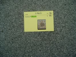 Deutsches Reich Nr 45a  mit Top Stempel KW 85.00