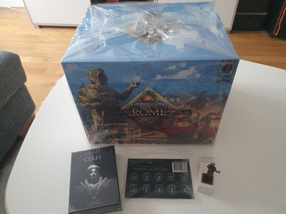 Foundations of Rome - Emperor Pledge Kickstarter (Neu und ...