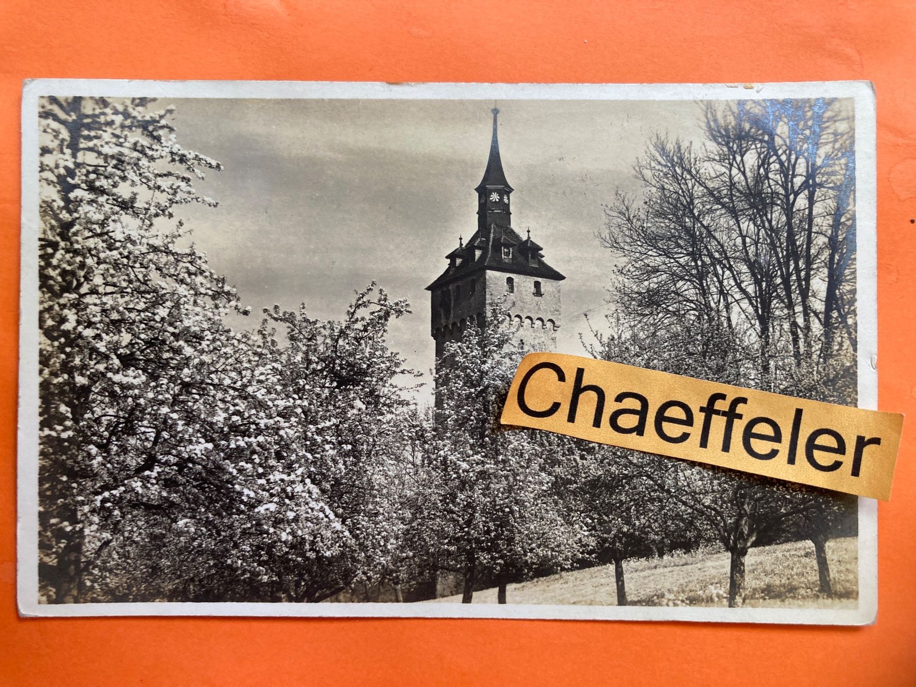 Cartoline postali: 1921 Museggturm (Luzern) – Usato da Zürich venduto da Chaeffeler
