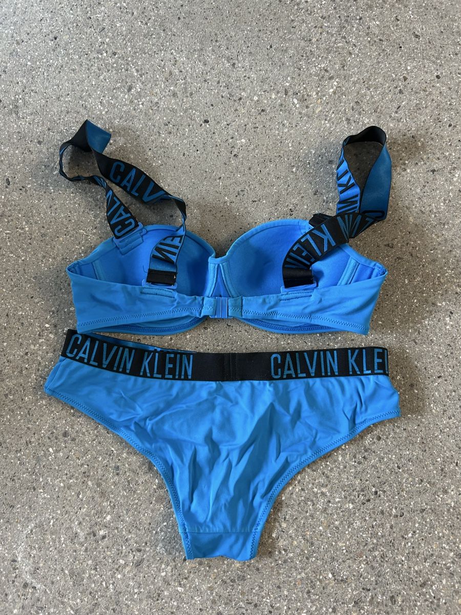 Calvin Klein Costumi da bagno & Bikini: Blaues Clavin-Klein-Bikini, Gr. M – Usato da Aarau venduto da megandris 1