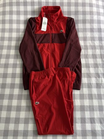 Lacoste Trainingsanzug Rot Novak Djokovic Grösse M