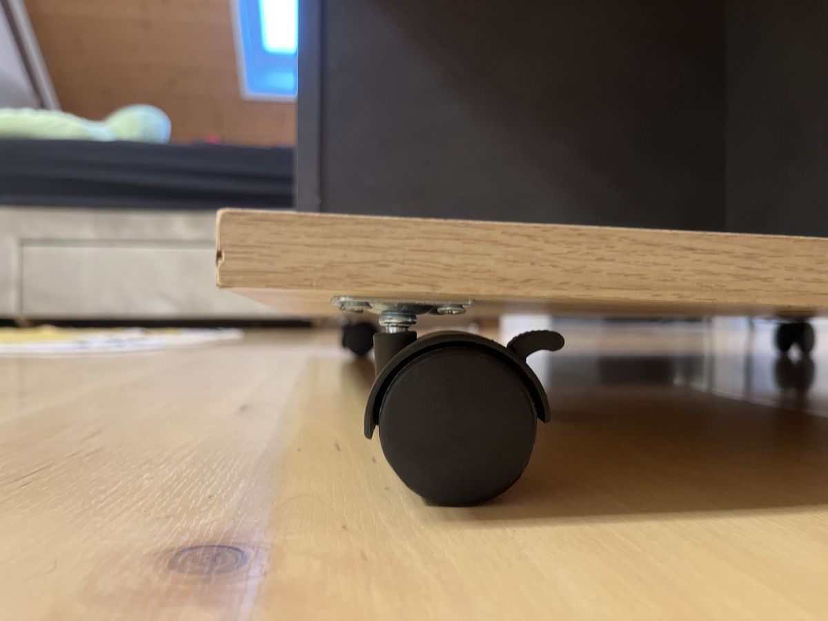 Mobili TV: Moderner Couchtisch mit Schublade auf Rollen – Usato da Kaisten venduto da saleforfun 5