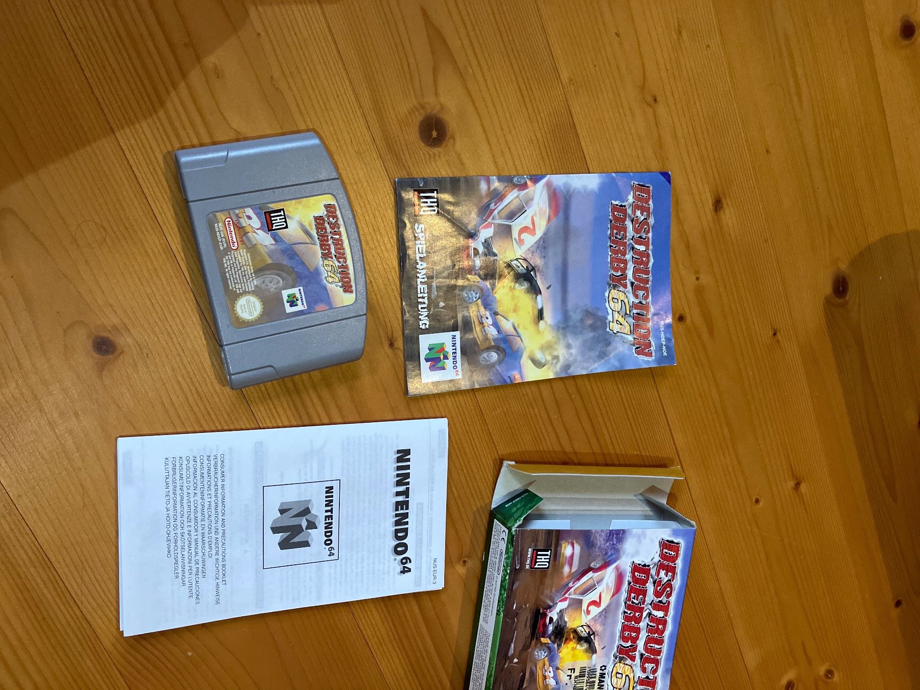 Nintendo Giochi: Destruction Derby 64 Nintendo 64 – Usato da Walde AG venduto da remo_globi 1