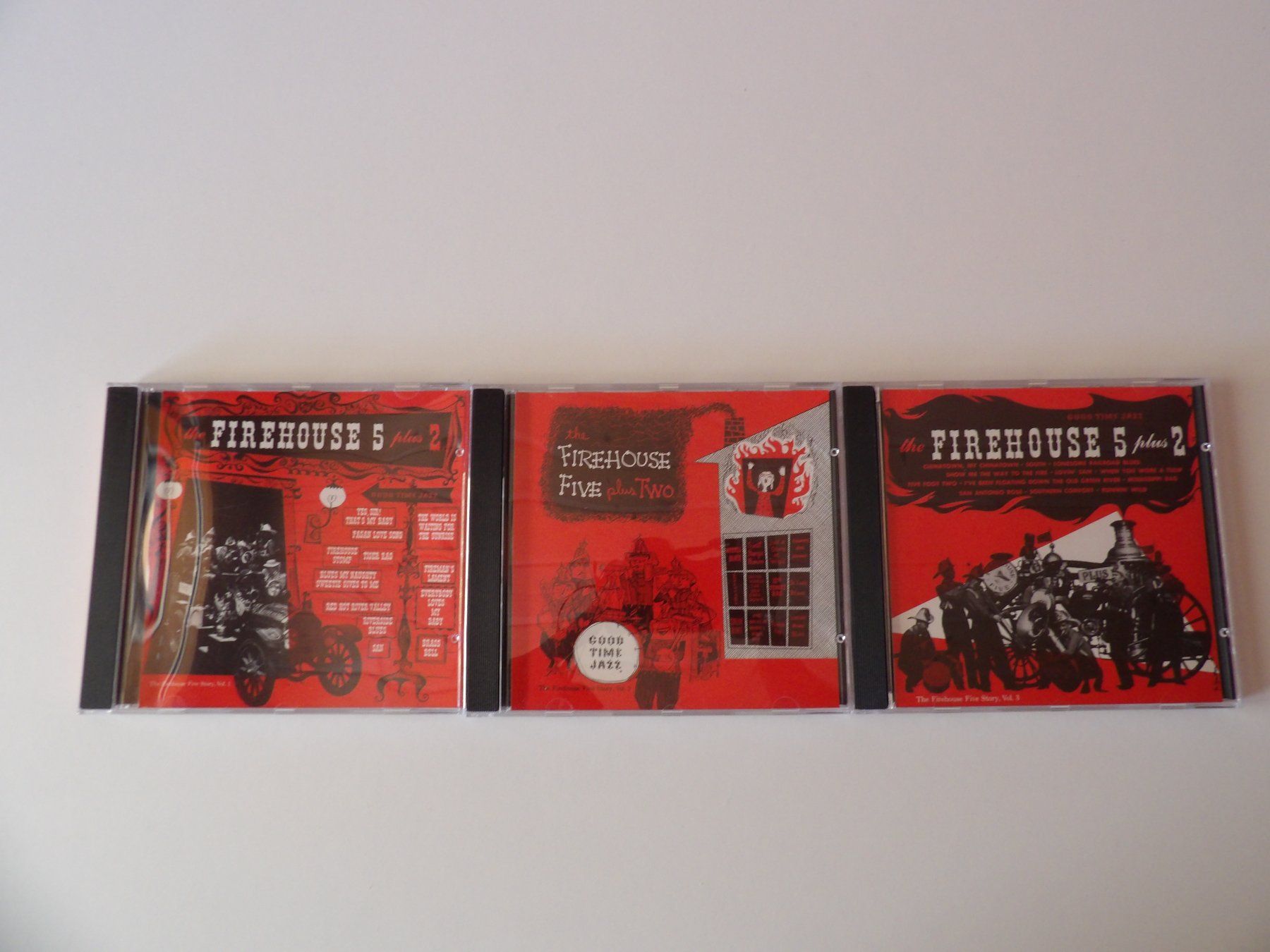 CD: The Firehouse Five plus Two /Story Vol. 1,2,3 – Usato da Niederlenz venduto da Steff99