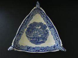 Spezielle Schale * VISTA BLUE * von MASONS - England
