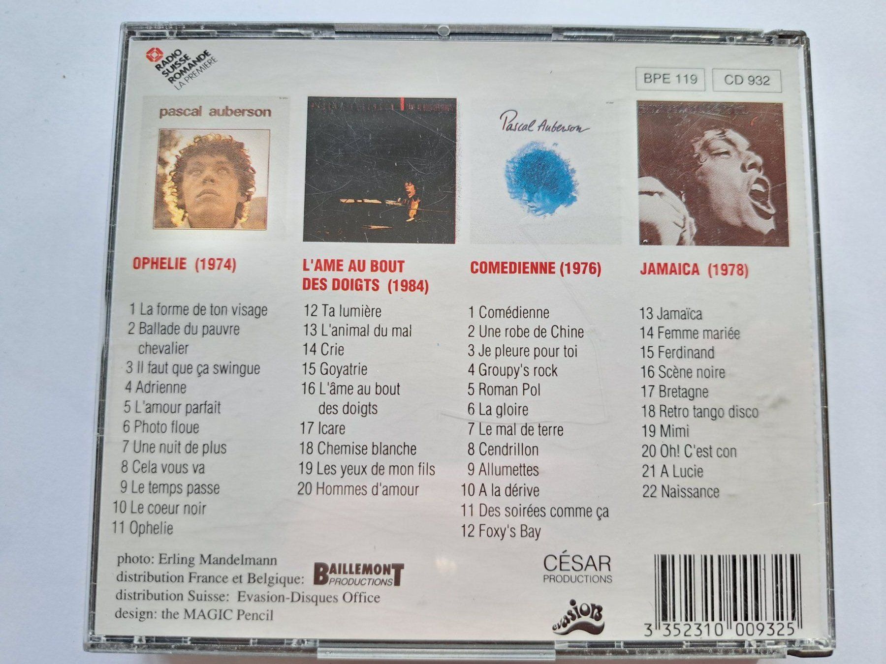 CDs: Cd Pascal Auberson - coffret 4 CDs – D'occasion à Pully par bro_n52j 1