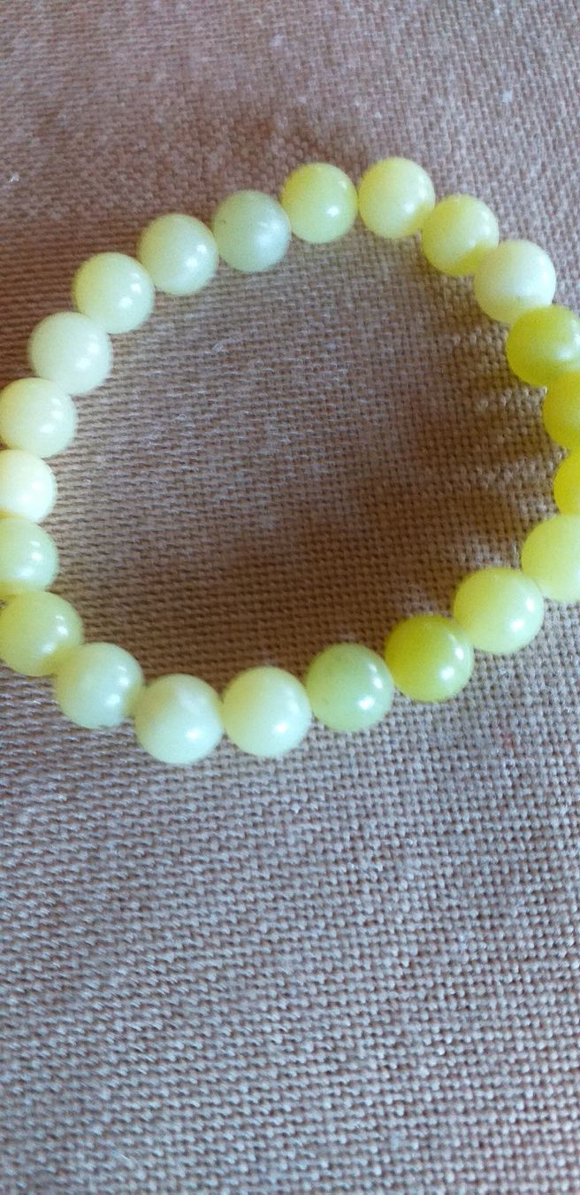 Armbänder & -reifen: Armband Zitronenstein – Neu und originalverpackt aus Wünnewil von 04Blume