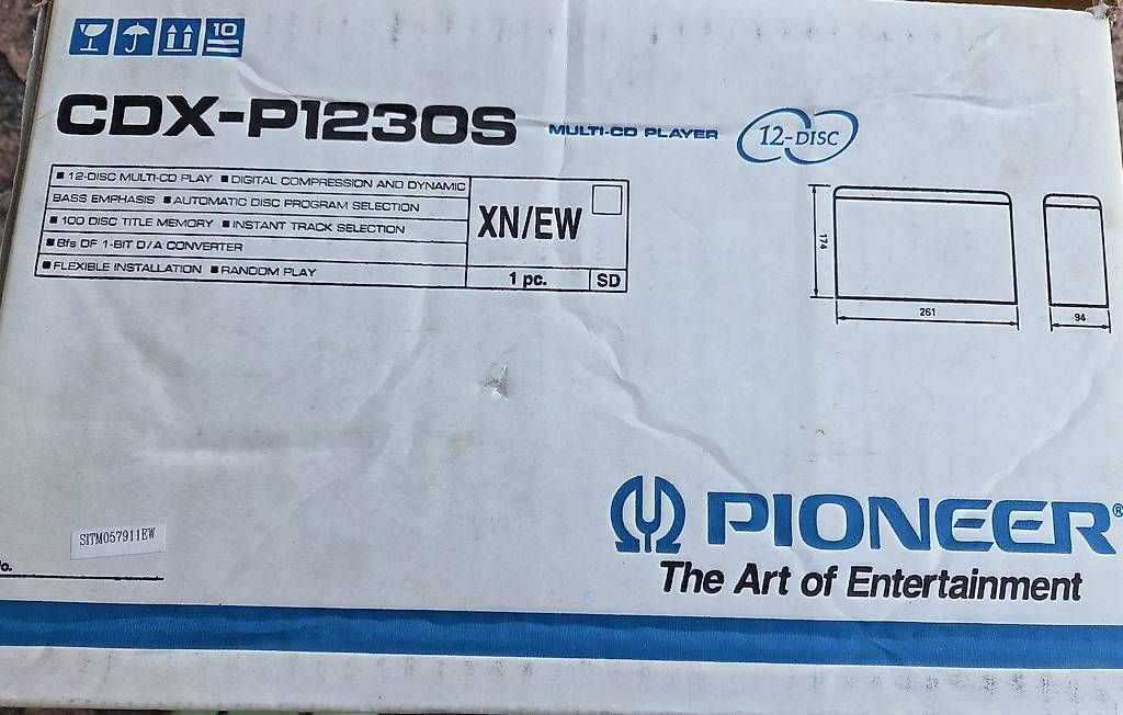 Pioneer Audio- & Mediensysteme: PIONEER CDX - P1230S – Gebraucht aus Vaglio von jea_6m7b