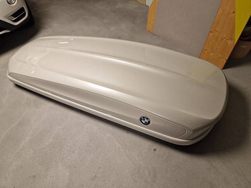 Box da tetto: Original BMW Dachbox, weiss, 520L – Usato da Muri b. Bern venduto da Condoo