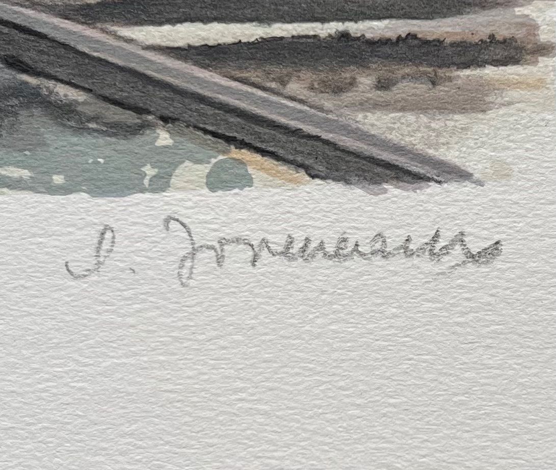 Grafica & Litografie: Lucien Joveneaux  LITHOGRAPHIE SIGNIERT – Usato da Gersau venduto da kunst-online 3