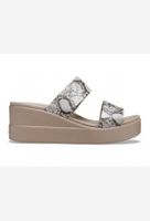 Crocs Ws Brooklyn Mid Wedge multi stucco EU 34-35 neu