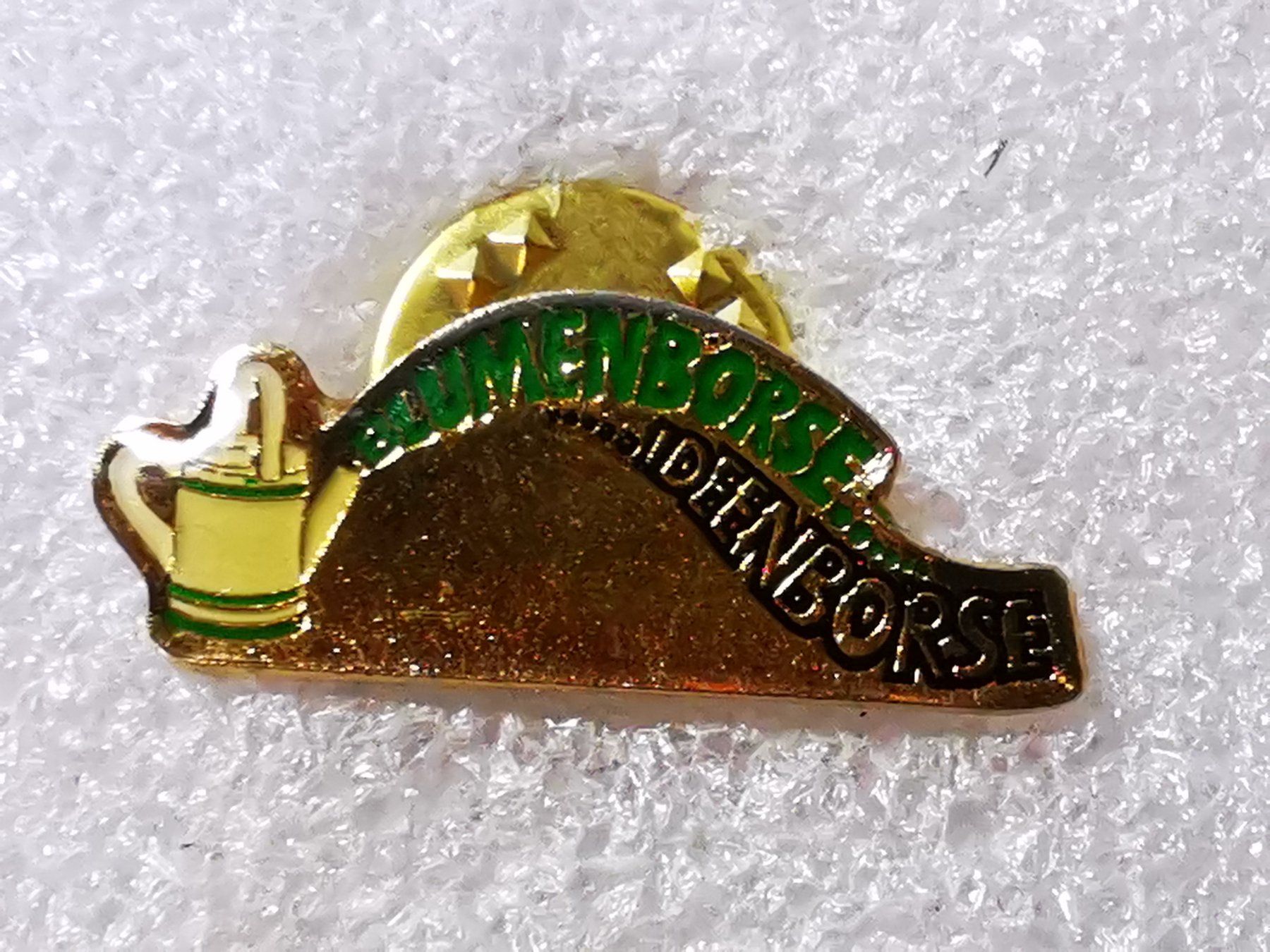 Placchette & Badge: Ansteckpin 57: Blumenbörse – Usato da Oppligen venduto da Pin-Fall-Shop