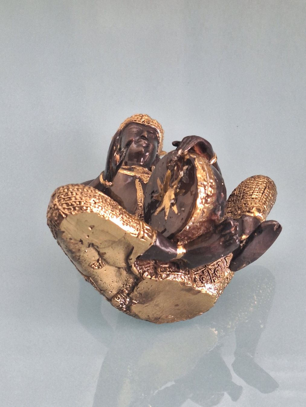 Sculture & Statue: Thai - Buddha Cast Brass ? Statue Unmarked Maker – Usato da Winterthur venduto da juszku 5
