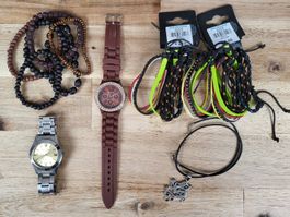 Modeschmuck, Uhren, Halskette