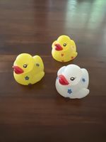 3 kleine Badespielzeug Enten, Badeenten🐥