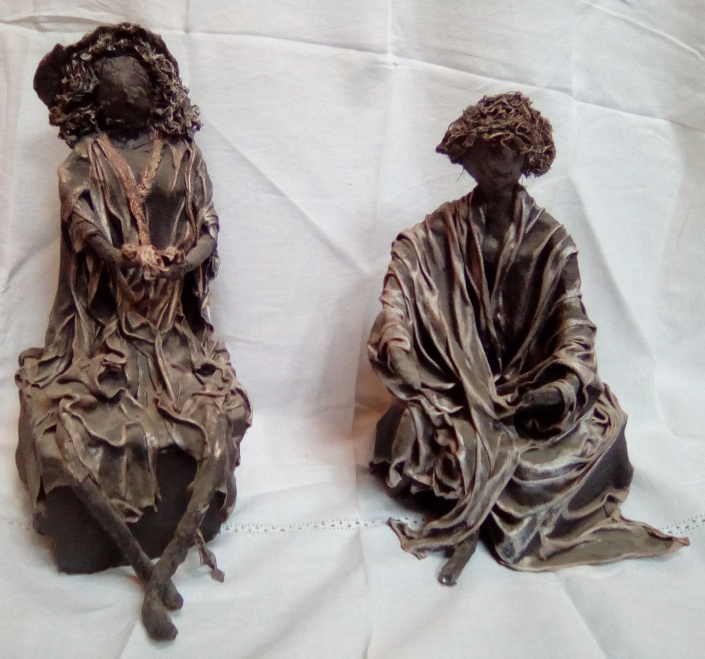 Sculture & Statue: 2 Skulpturen - Unikate – Usato da Stüsslingen venduto da Toppix