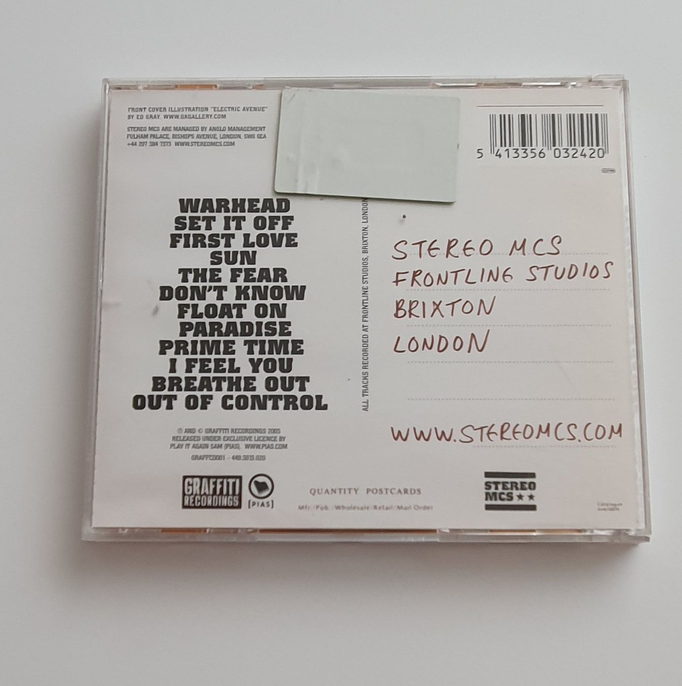 CDs: Stereo MCS* – Paradise CD – Gebraucht aus Zuchwil von AdamO. 1