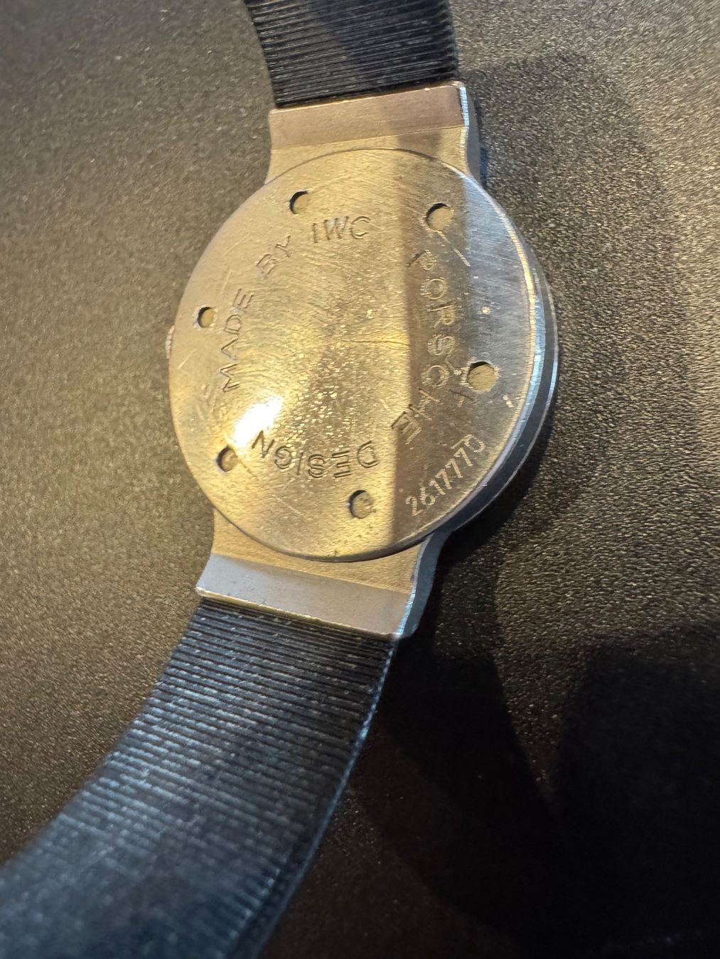Uhren: Superbe Prosche Design IWC – Gebraucht aus Erde von CBarts 3