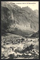 Guttannen, Ortsansicht mit Gelmenhörner
