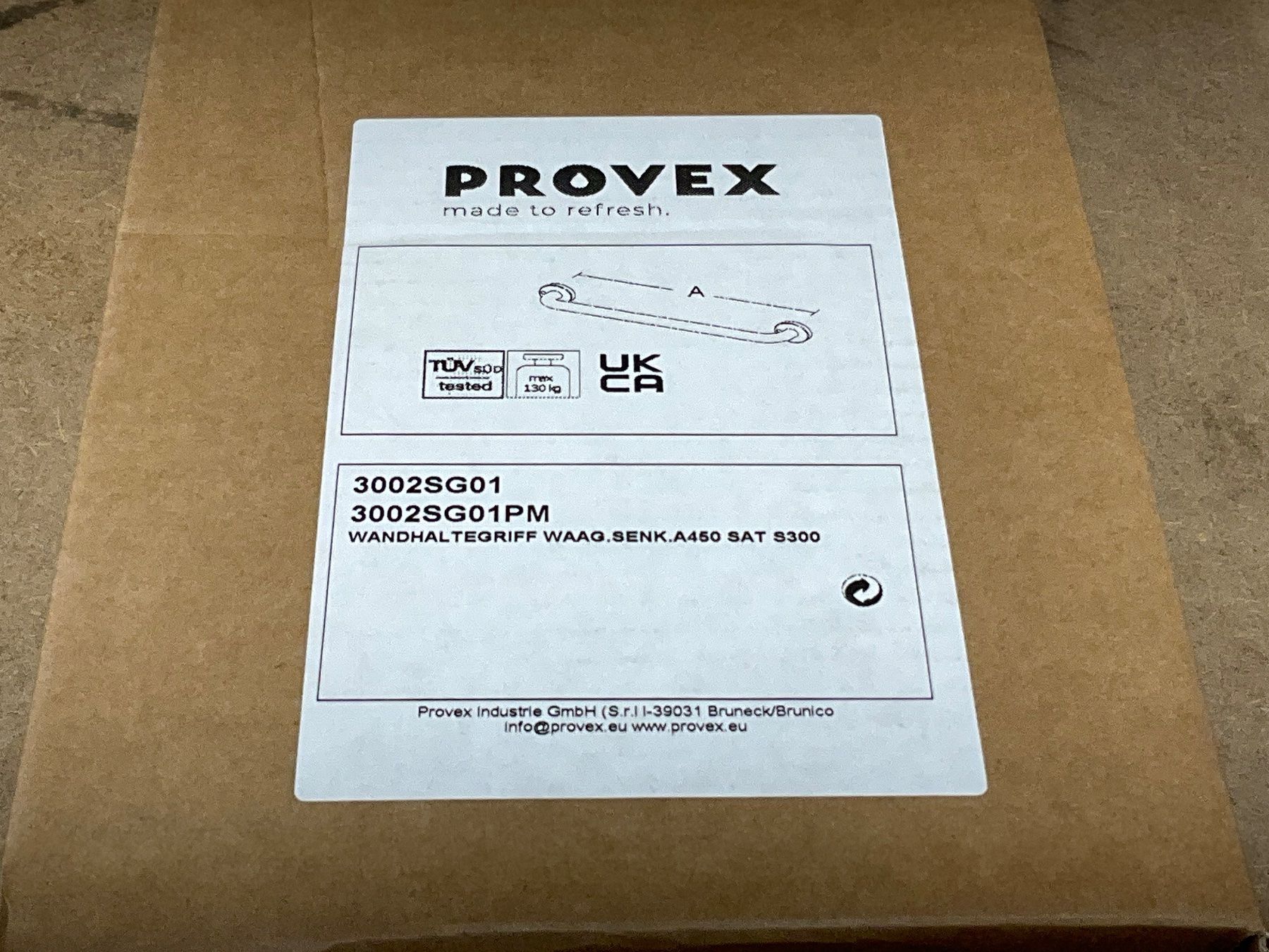Douches: 368 Provex Wandhaltegriff 45cm – Neuf avec emballage d'origine à Derendingen par Meisterstuecke 3