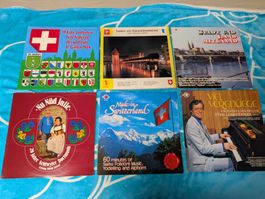 15x Schweizer Volksmusik LP Hülle in gutem Zustand